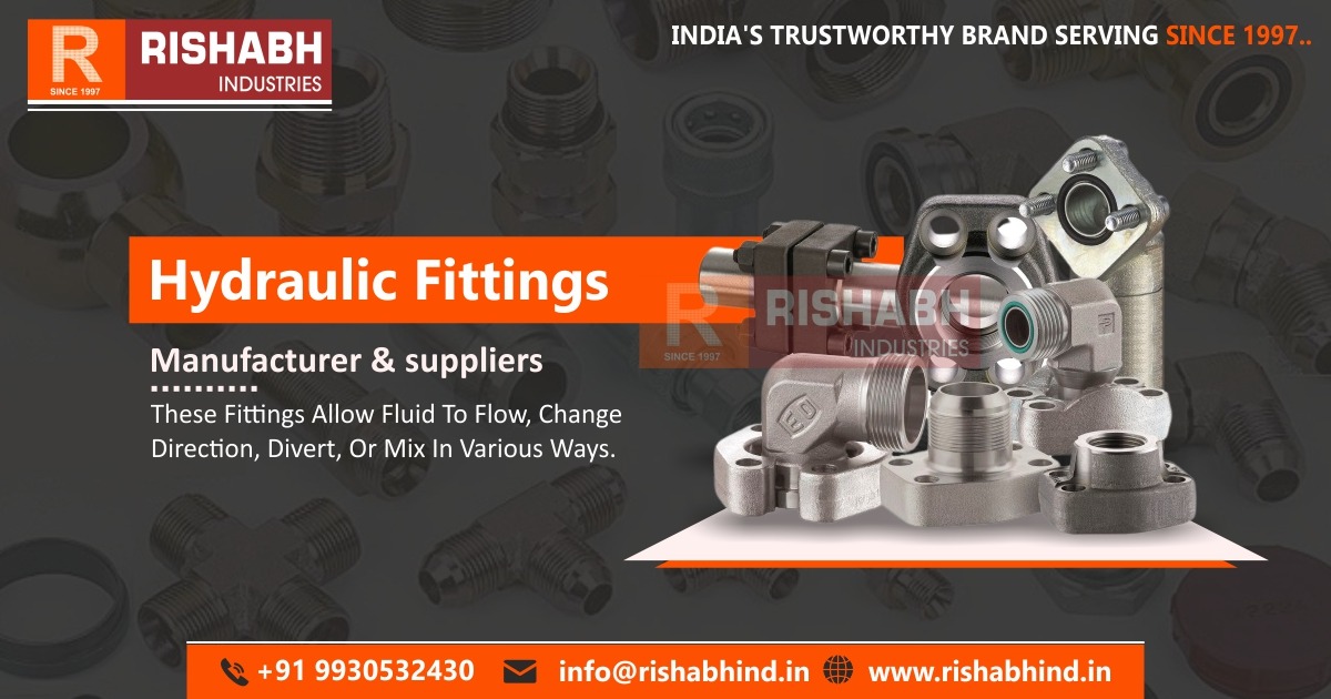 Hydraulic Fittings Supplier in Ahmedabad, Gujarat, India