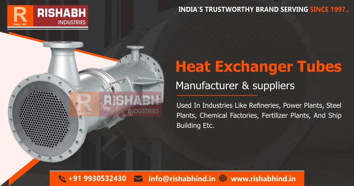 Heat Exchanger Tubes Supplier in Ahmedabad, Gujarat, India