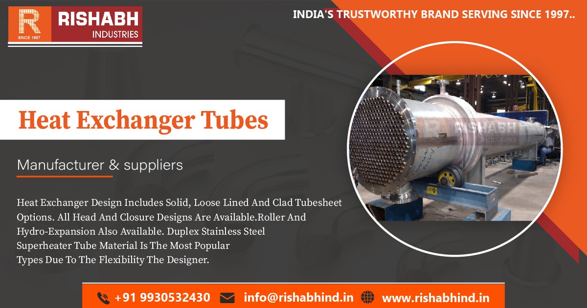 Heat Exchanger Tubes Supplier in Karnataka