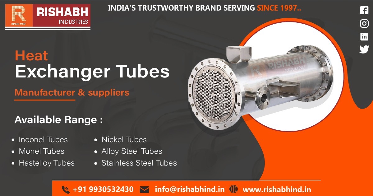 Heat Exchanger Tubes Supplier in Karnataka