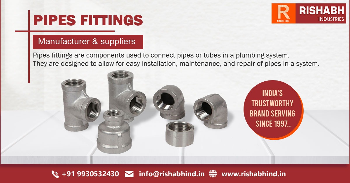 Supplier of Pipe Fittings in Uttar Pradesh