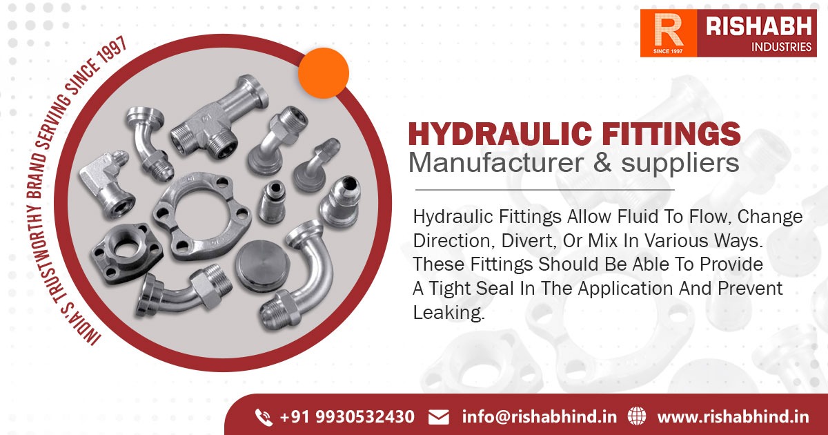 Manufacturers and Suppliers of Hydraulic Fittings