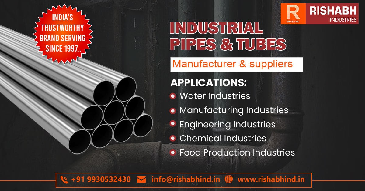 Supplier of Industrial Pipes & tubes in West Bengal