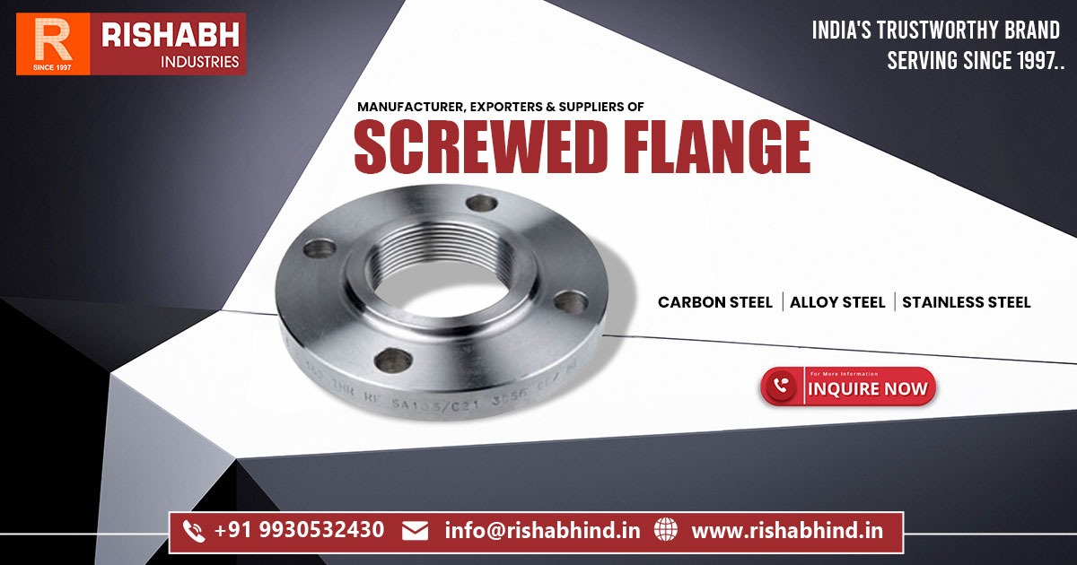 Screwed Flange Manufacturer