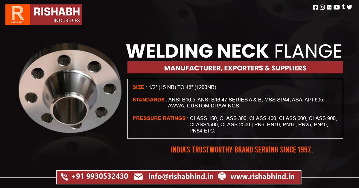 Manufacturer and Supplier Welding Neck Flange