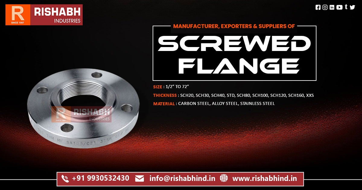 Supplier of Screwed Flange