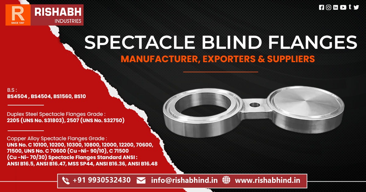 Spectacle Blind Flanges Supplier