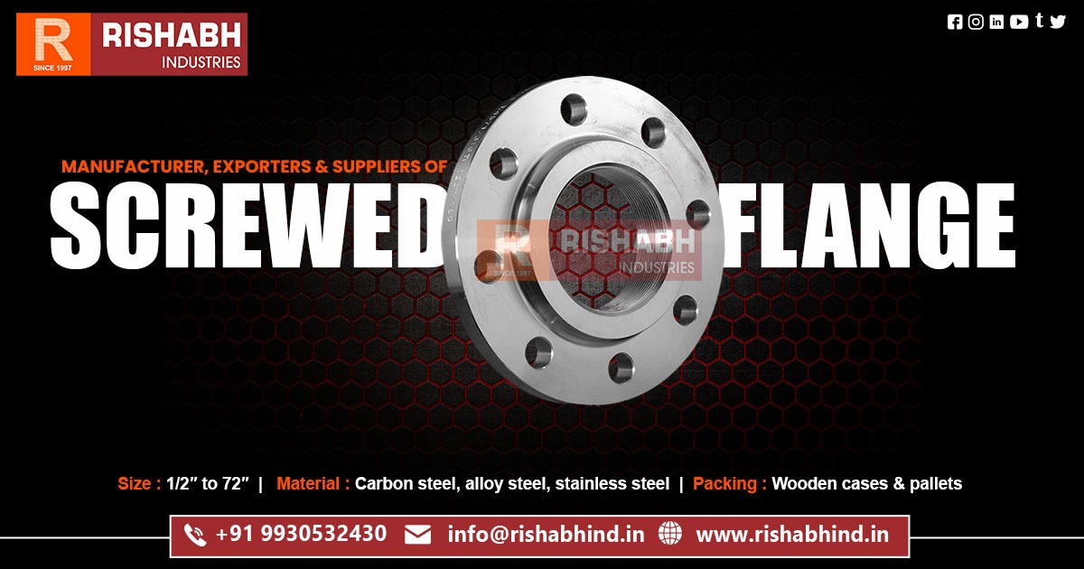 Stainless Steel Screwed Flange Manufacturer