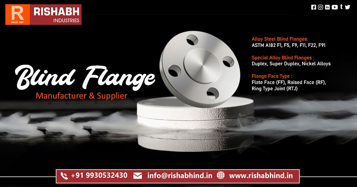 Stainless Steel Blind Flange Manufacturer