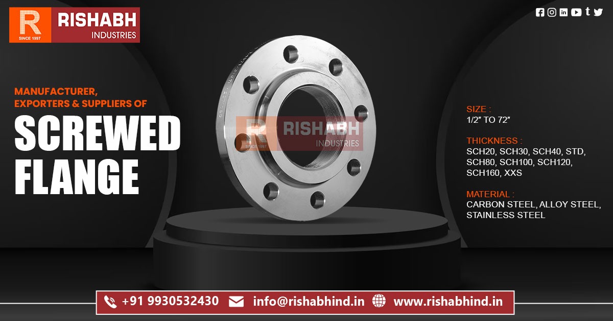 Stainless Steel Screwed Flanges Manufacturer