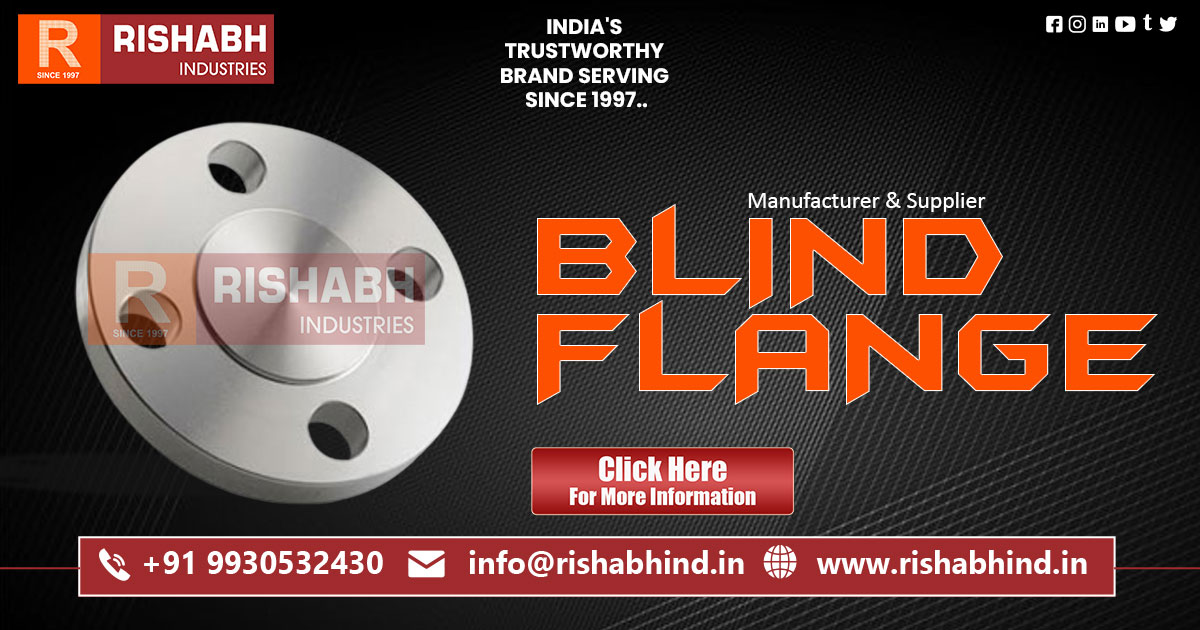 Supplier of Stainless Steel Blind Flanges