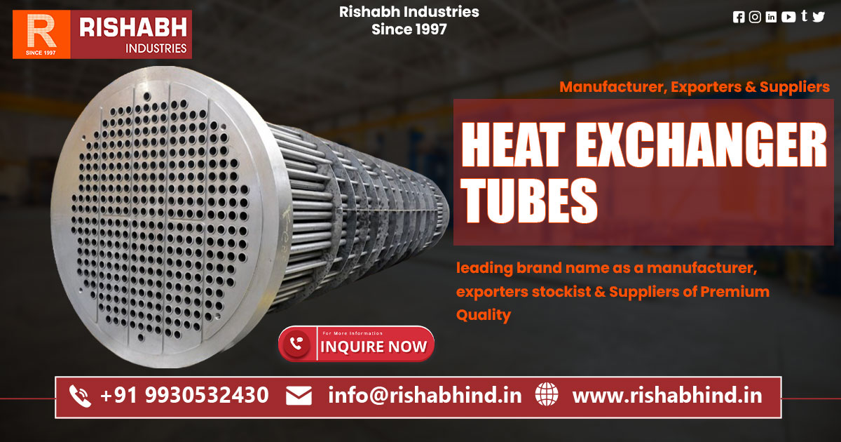 Top Heat Exchanger Tubes Manufacturer and Supplier