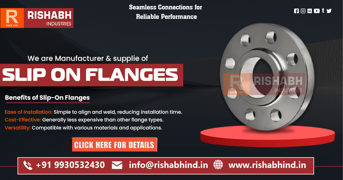 Supplier of Premium Stainless Steel Slip on Flanges