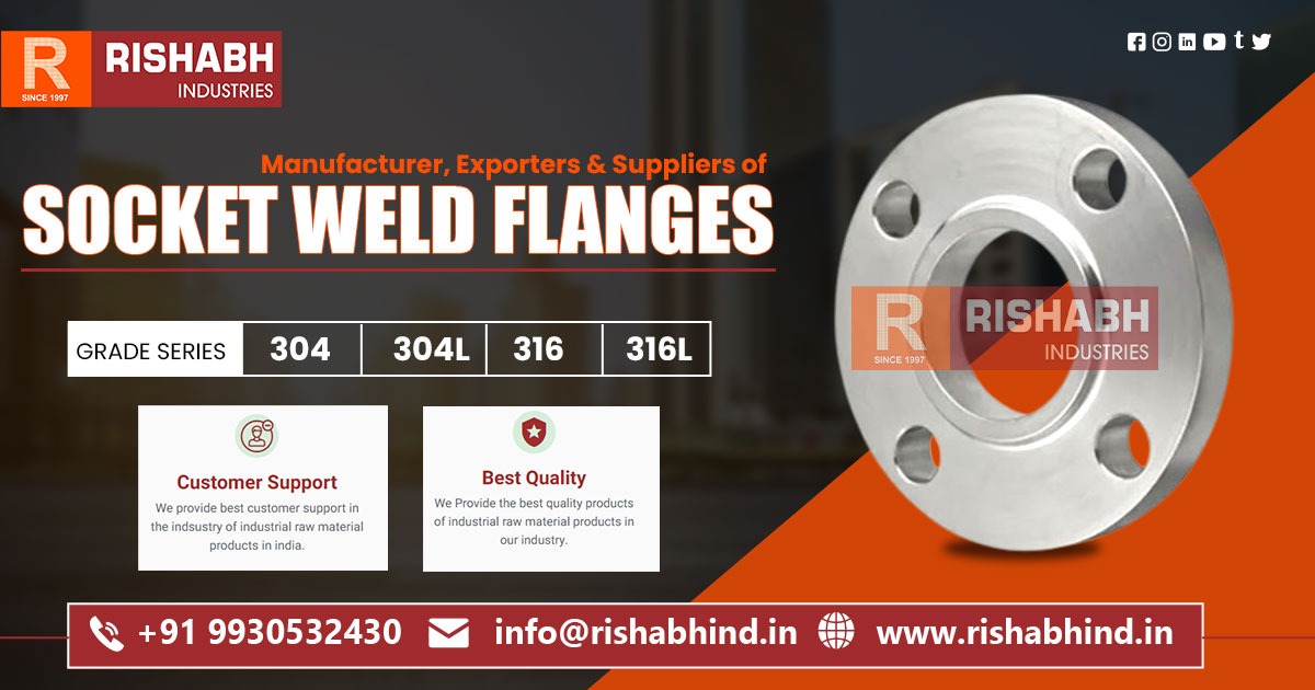 Supplier of Premium Stainless Stel Socket Weld Flanges