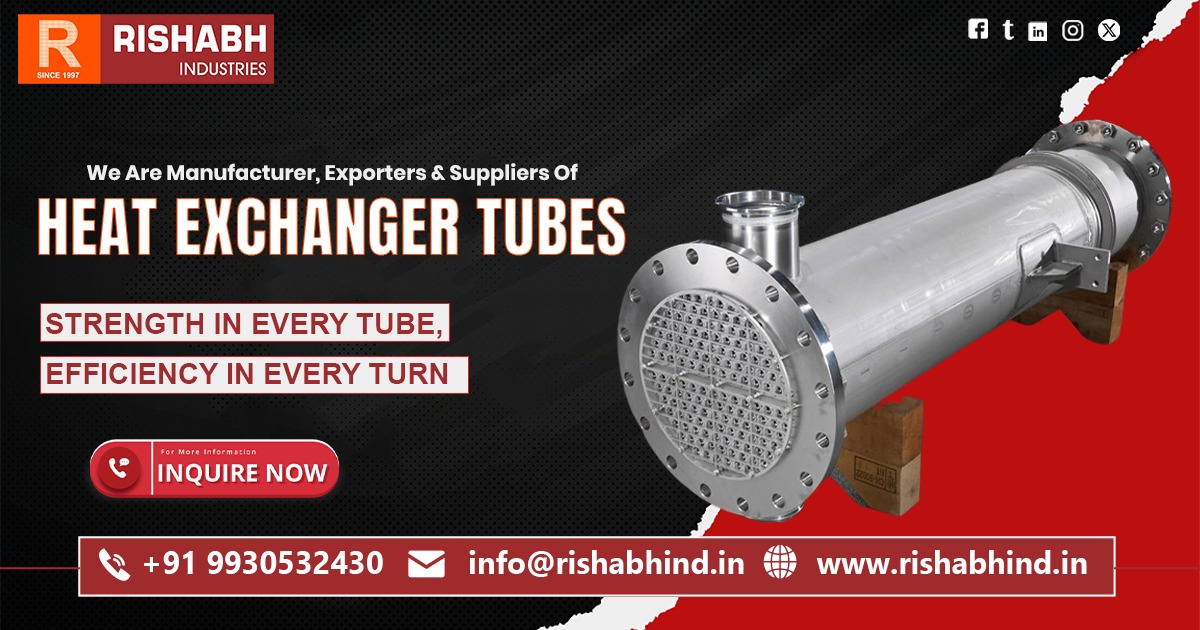 Manufacturer of High Performance Tubes for Heat Exchanger