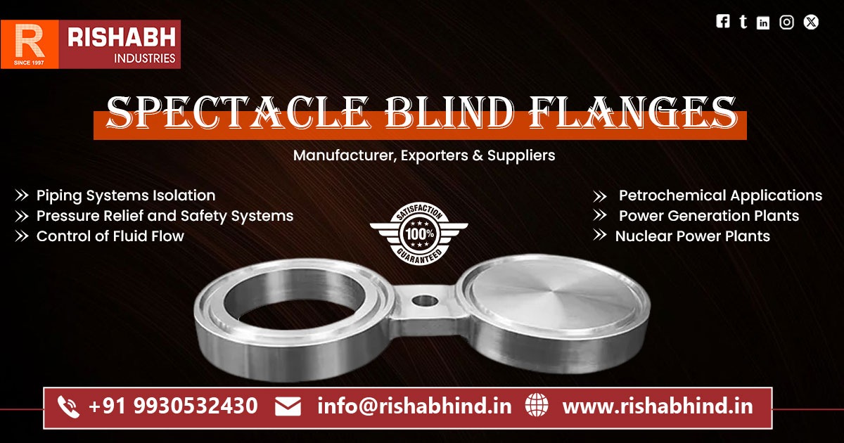 Spectacle Blind Flange