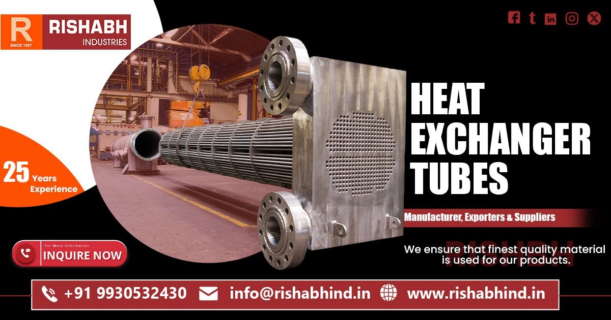 Manufacturer of High Precision Heat Exchanger Tubes