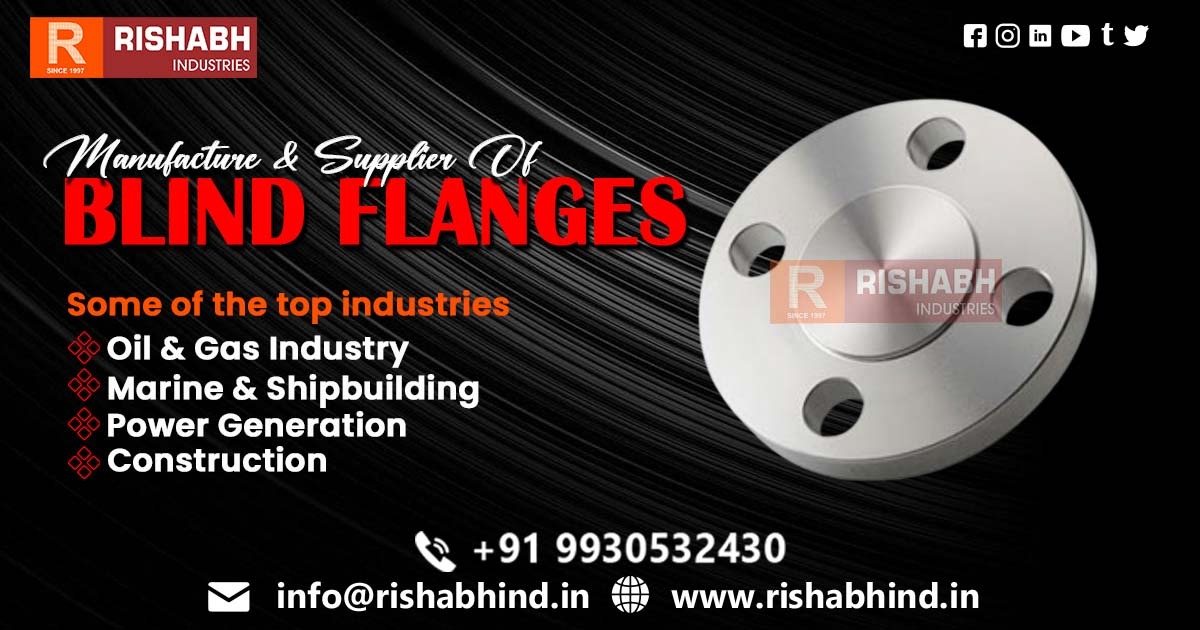 Premium Blind Flange for Secure Pipe Sealing