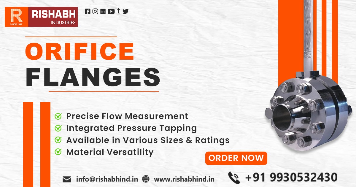 Orifice Flanges for Precision Flow Measurement