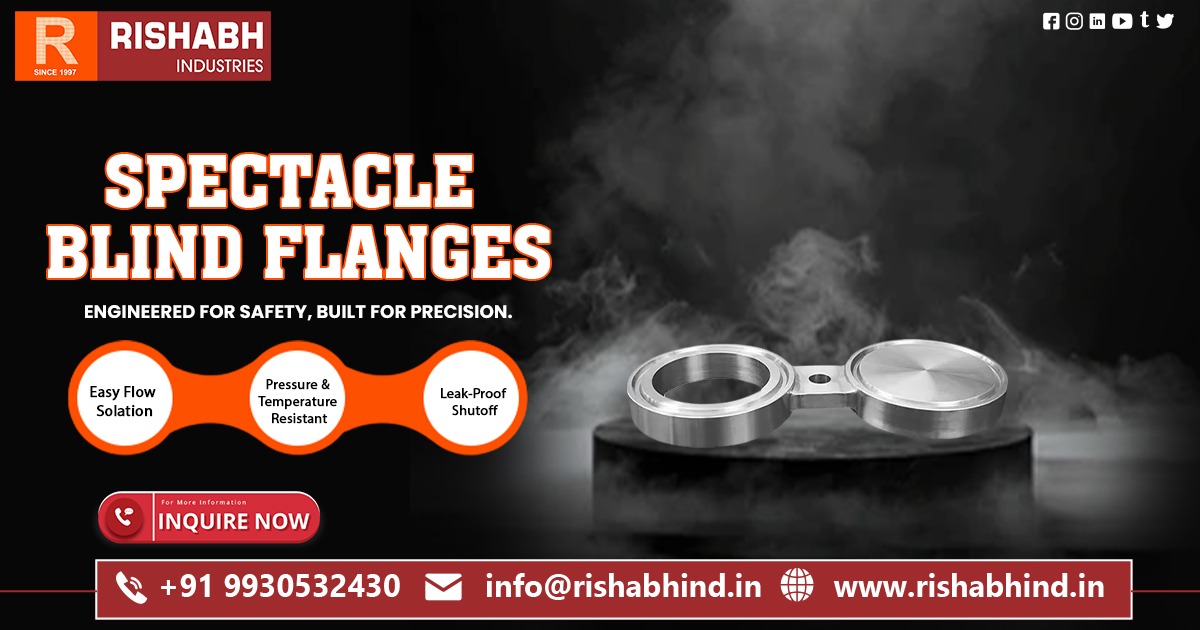 Carbon Steel Spectacle Blind Flanges