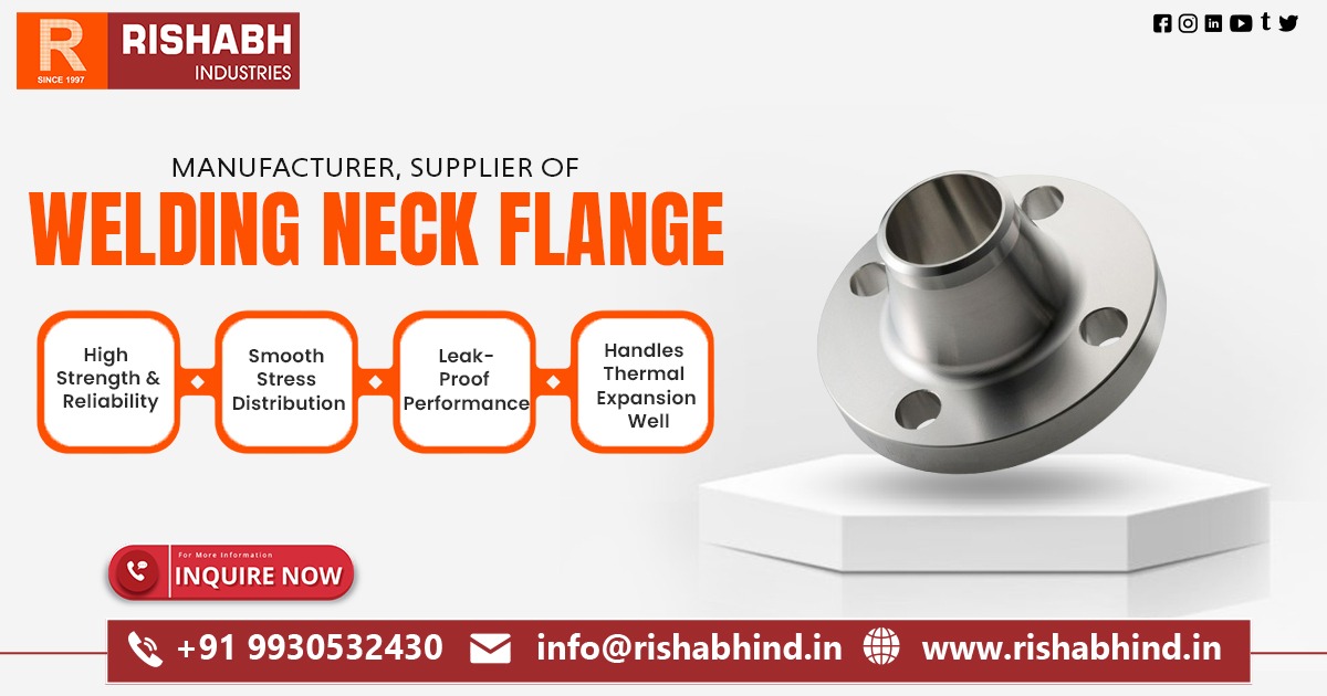 High-Quality Weld Neck Flanges | Durable Pipe Fittings