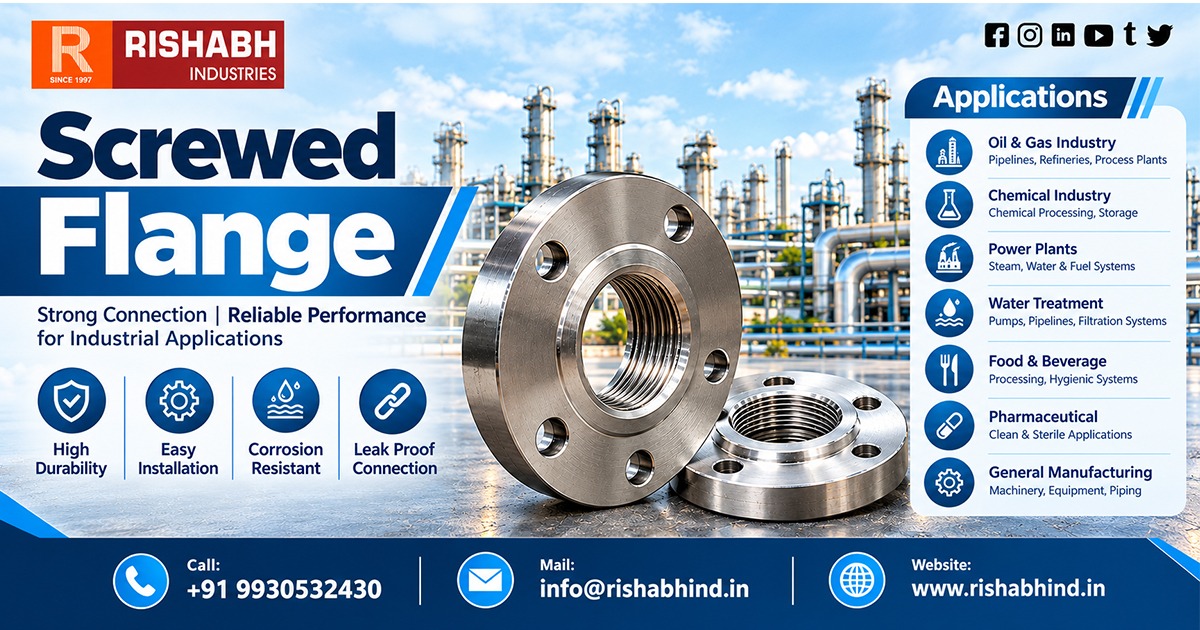 Industrial Screwed Flange Manufacturer