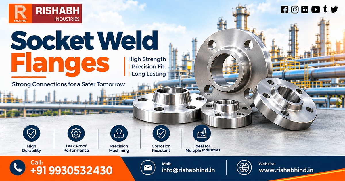 Best Socket Weld Flange Manufacturer for Oil and Gas